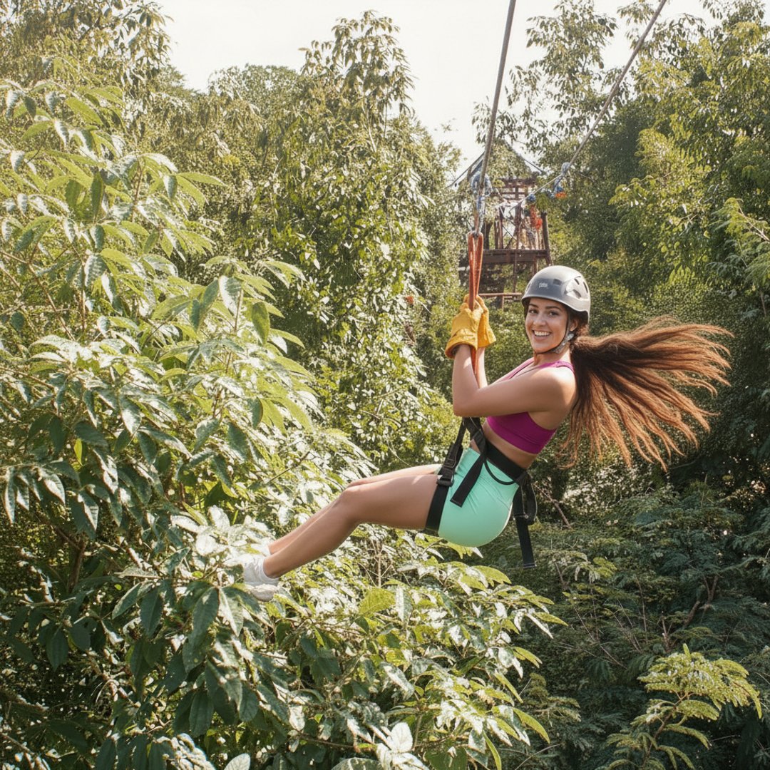 20% Discount on Zip Line at Awesome Tours for Locals — Awesome Tours Cozumel