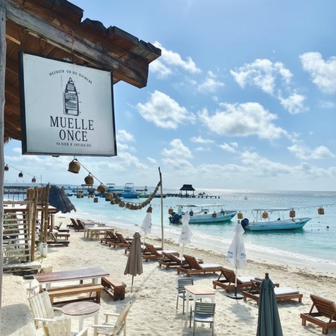 Quintanarrooenses Save 10% at Muelle Once Restaurant & Beach Club (Only with INE) — Muelle Once